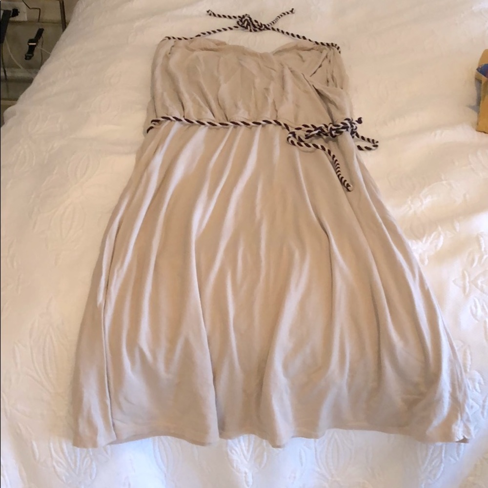 Ella Moss Neutral halter dress